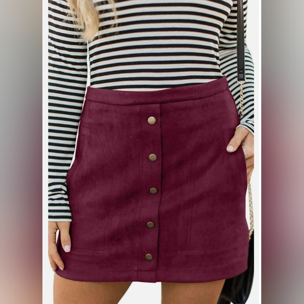 Old Navy Snap Front Skirt, Size 4